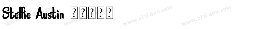Steffie Austin字体转换